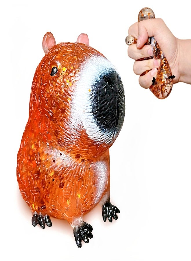 EVDERS Capybara Sugar Squishy Stress Balls, Kawaii Capybara Sugar Ball Squishy Toys for Kids Adults, Sensory Squeeze Fidget Toys for Easter Basket Stuffers,, Goodie Bag Stuffers - Image 1